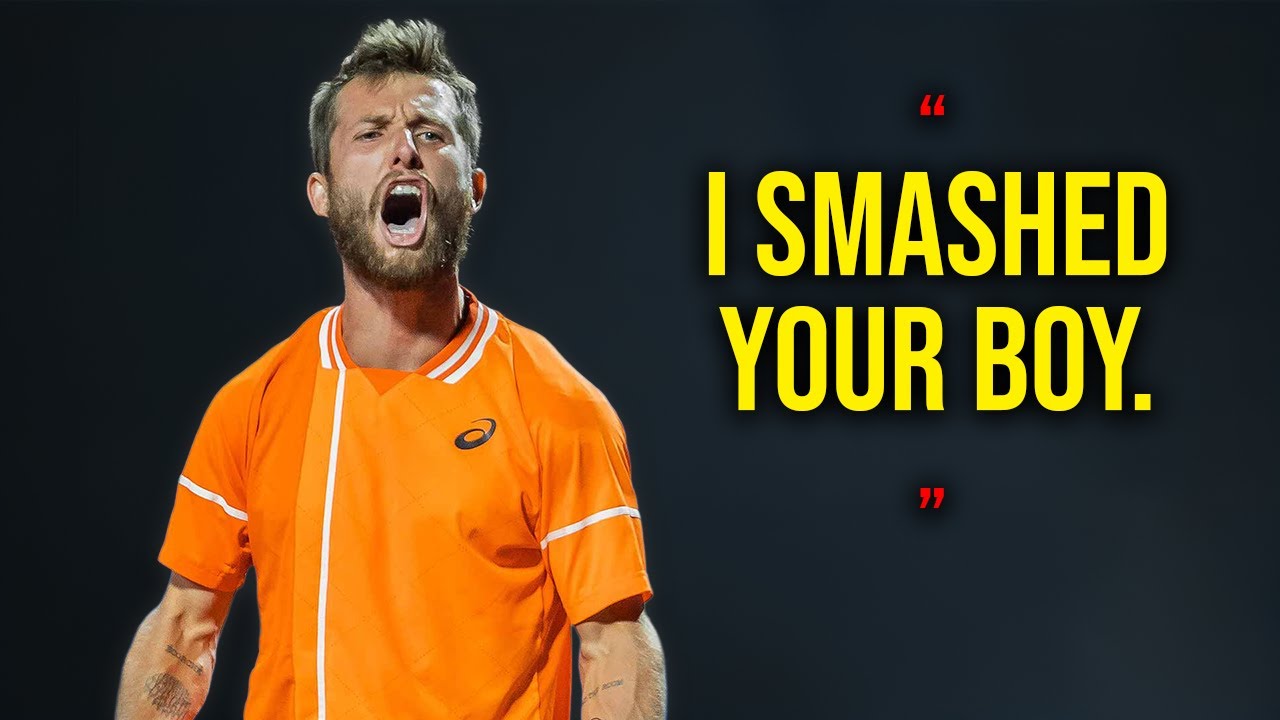 One Man vs an Entire Nation! | When Tennis Gets UGLY! (Corentin Moutet SHOW)