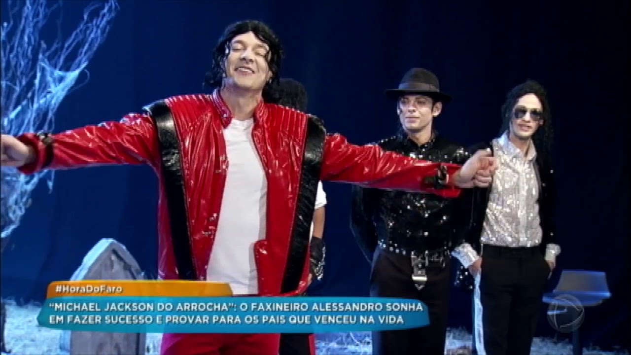 Conheça o faxineiro que sonha em fazer sucesso cantando Michael Jackson na versão arrocha