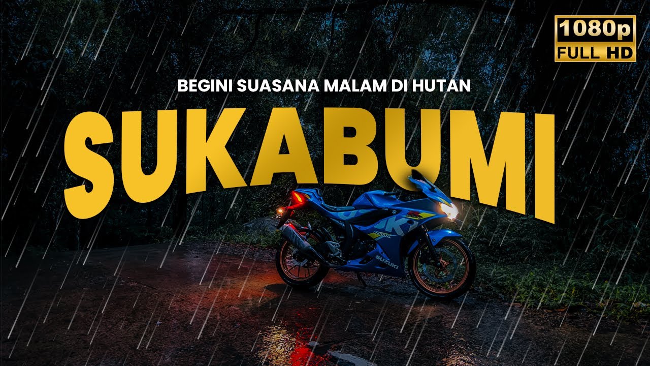 PERJALANAN MALAM MENEMBUS HUTAN!! Motoran Bareng Nugroho Febianto BOGOR - SUKABUMI #eps3