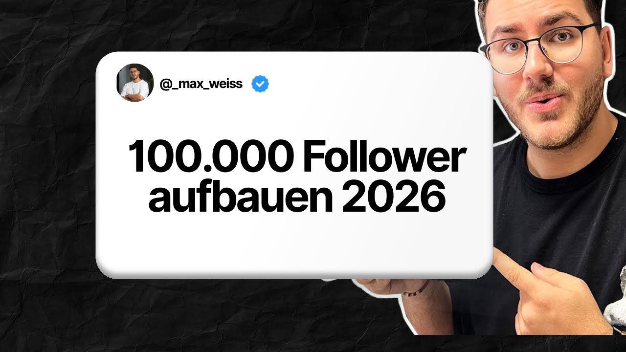 100.000 Follower aufbauen 2026