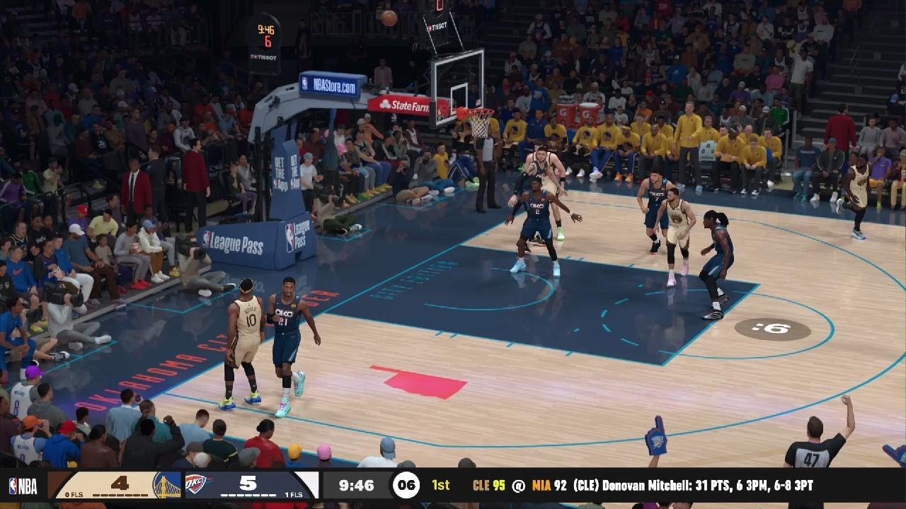 Thunder vs Warriors