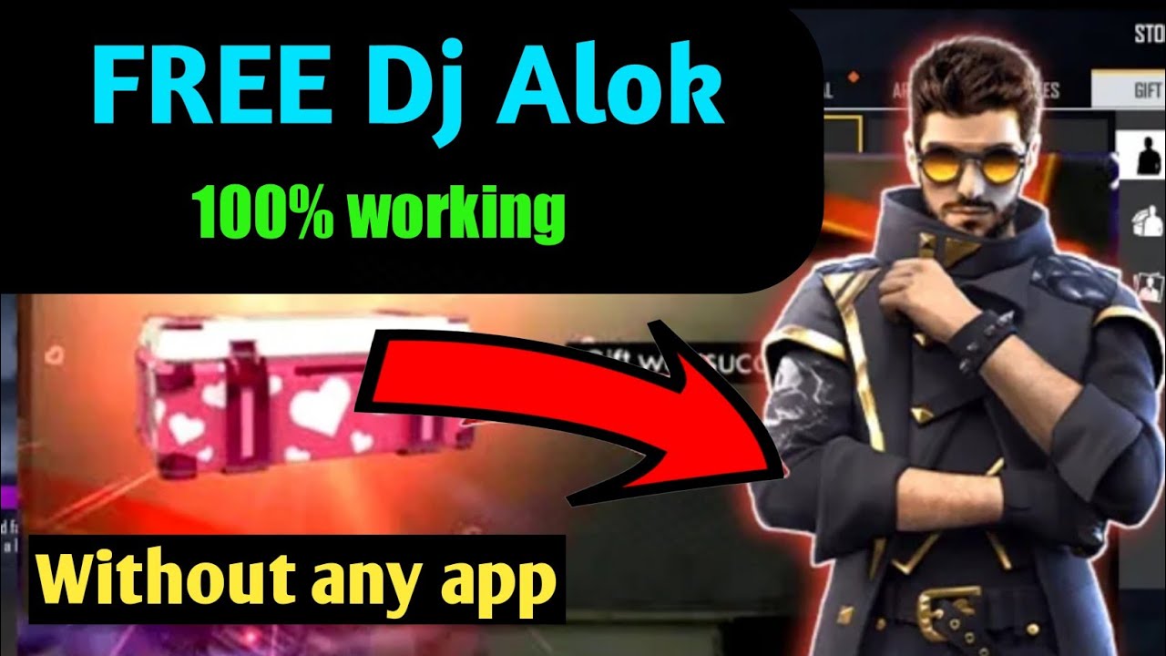 How To Get Free Dj Alok Character In Free Fire - 1 | Get Free Dj Alok Character | 100% Working Trick