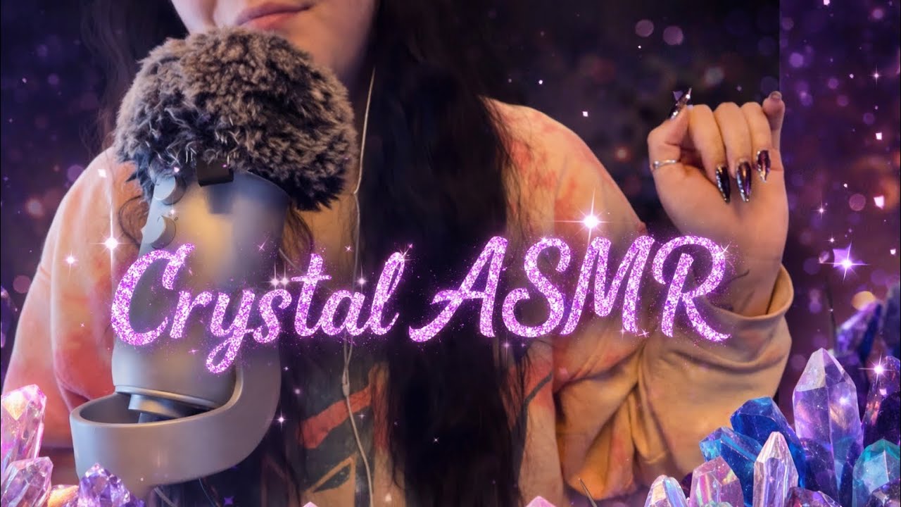 🦇🥀ASMR Обзор покупок кристаллов (тихий голос)🦇🥀