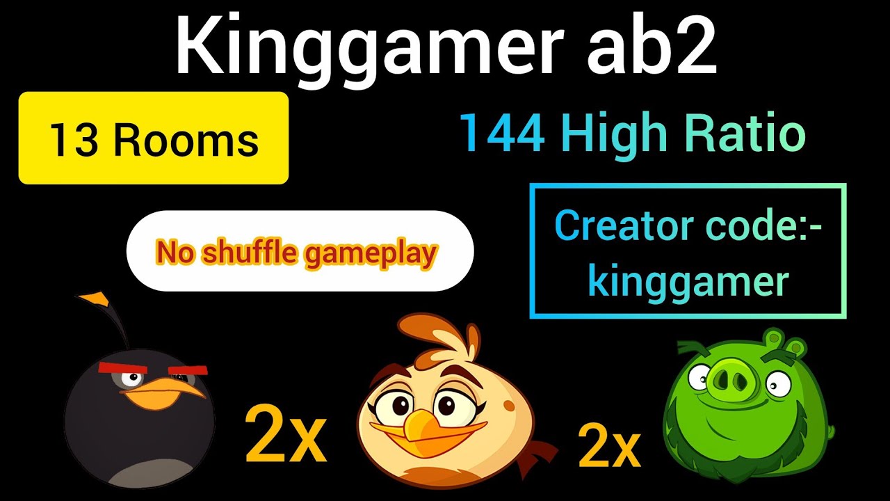 Angry birds 2 clan Battle today (20 July 2026) (no shuffle run)(144 High Ratio) (bomb,leo,melody 2x)