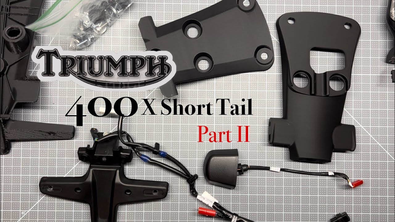 Triumph 400x Short Tail Part 2- Final Design