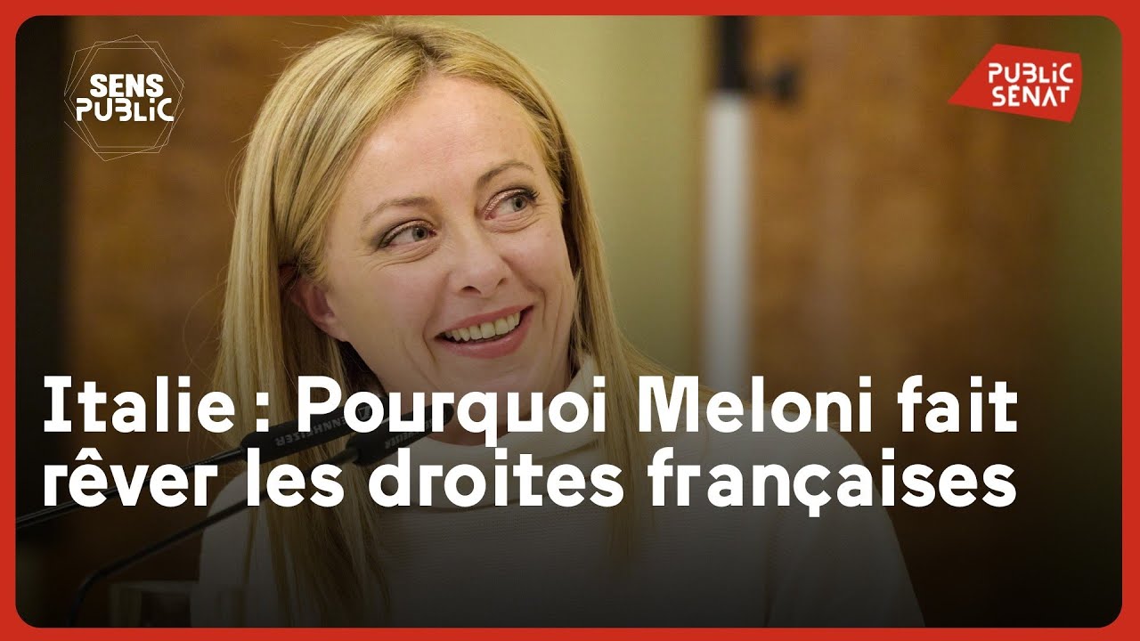 Italie : pourquoi Meloni fait rêver les droites françaises