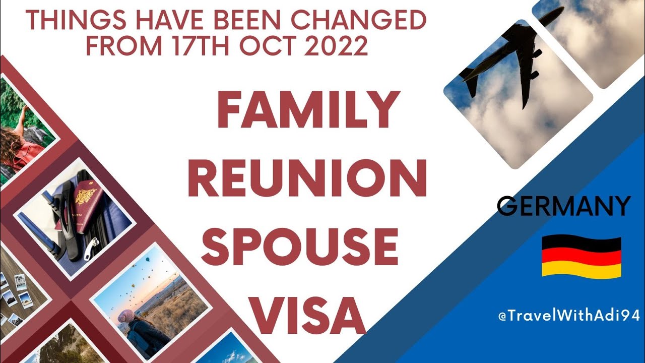 Family Reunion Visa | Spouse Visa| Germany 2023| Everything you need to know about FRV