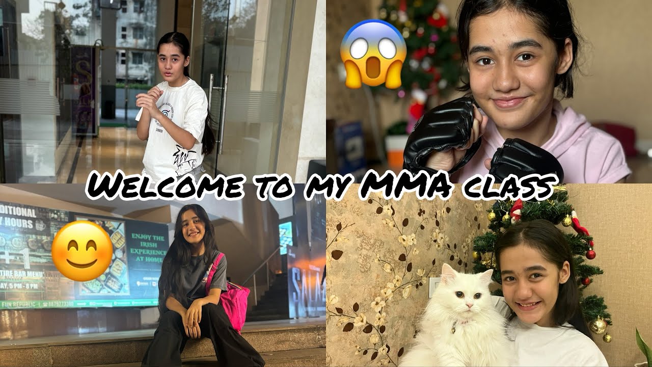 My MMA class routine🥺 *very tiring*￼😅|| day 82/100