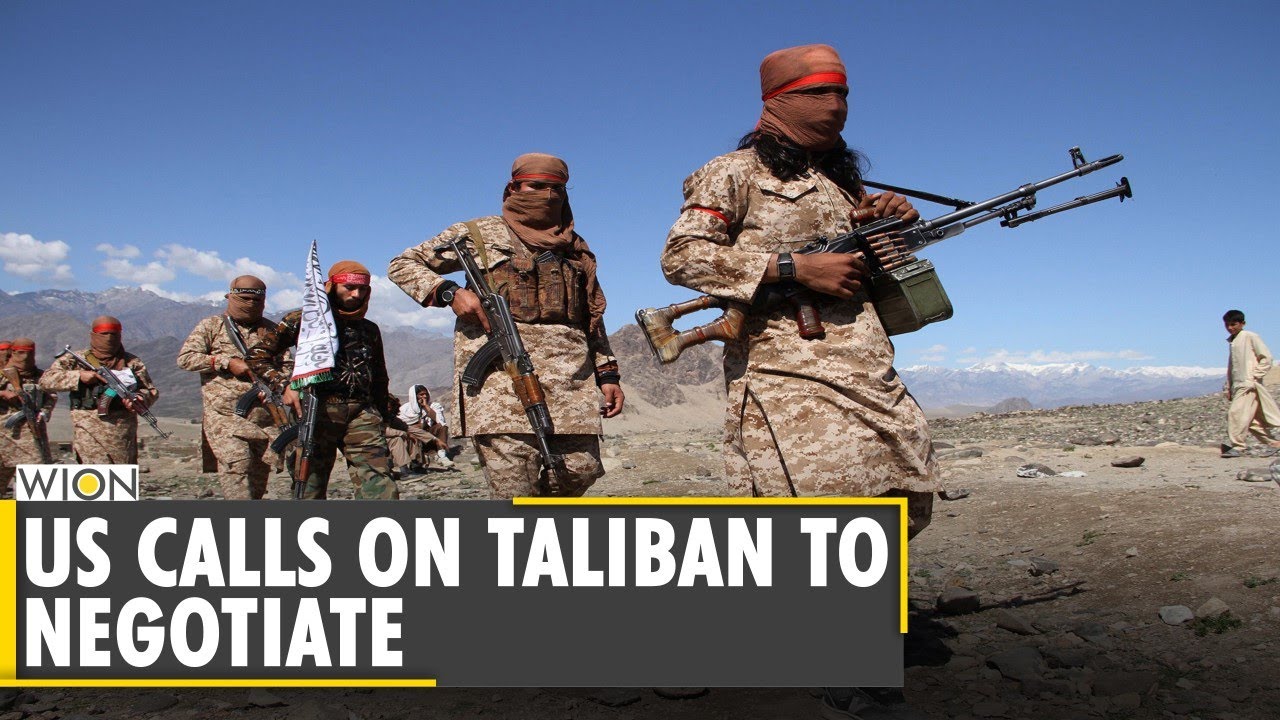 Afghanistan: US calls on Taliban to negotiate