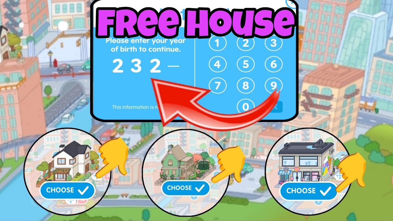 Free Unlock Furniture And House! 100% With Proof Toca Life World | Free Code