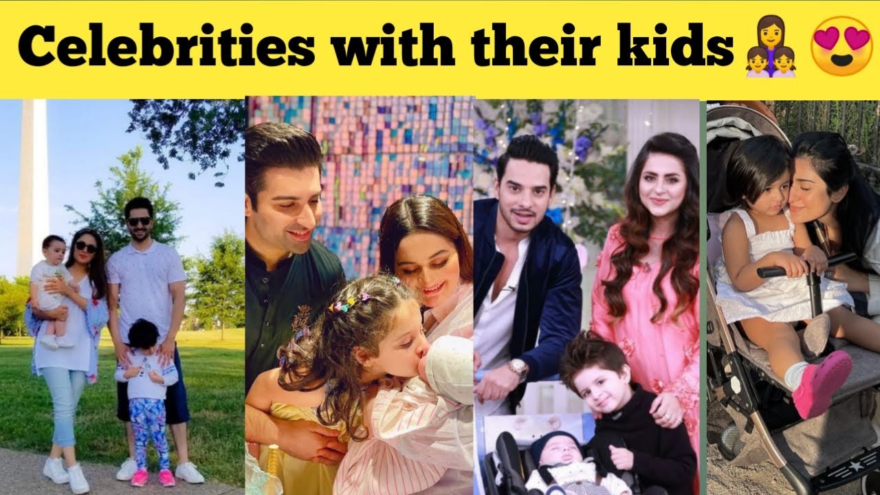 Pakistani celebrities with their kids😍2023