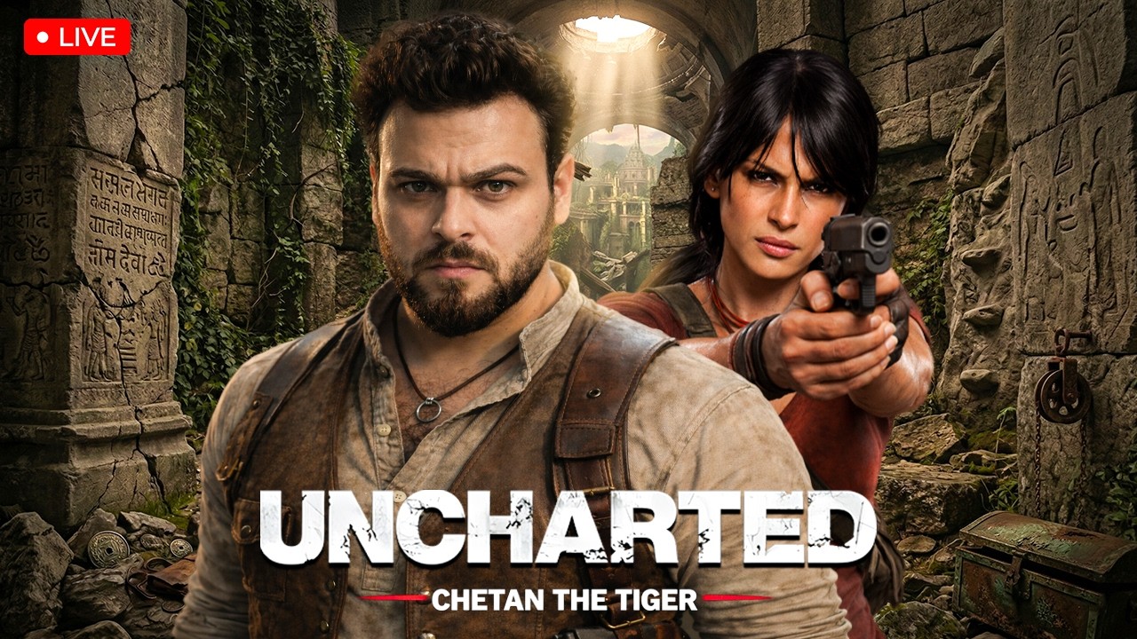 आज Uncharted का खज़ाना ढूंढेंगे! 💎 #uncharted