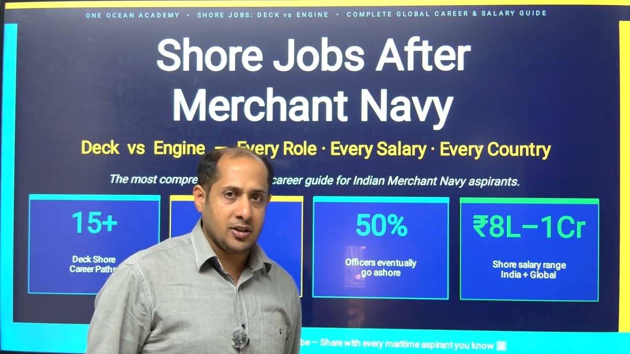 Shore Job in Merchant Navy
