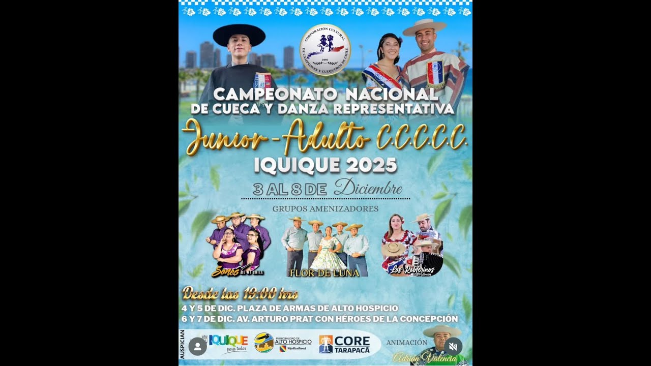 D&Iacute;A 01 - NACIONAL JUNIOR Y ADULTO - IQUIQUE 2025