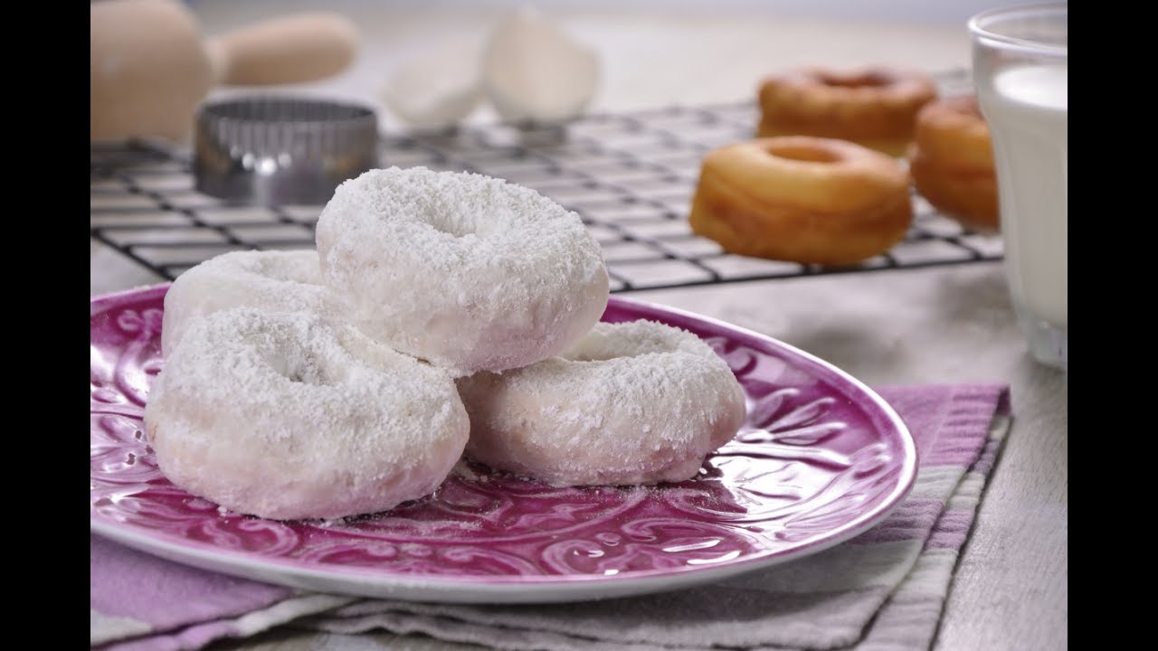 Donitas Blancas Caseras