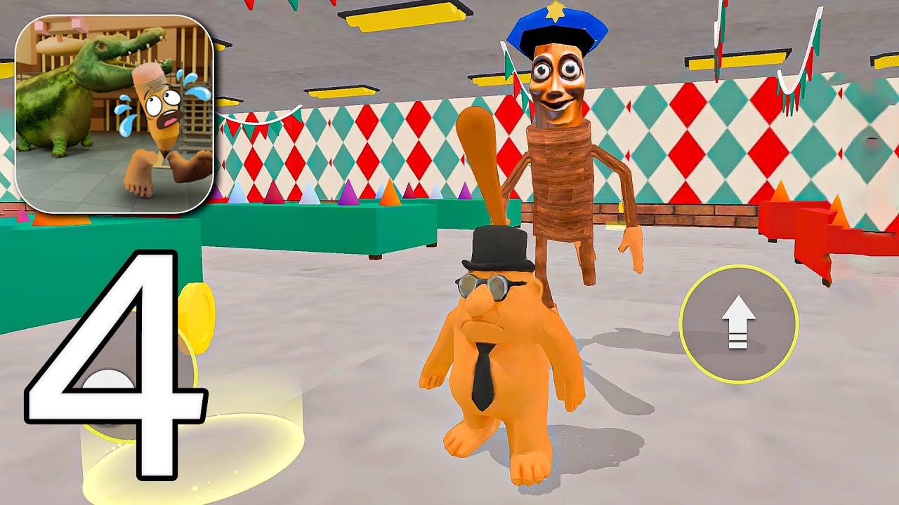 Brainjot Prison Escape Obby - Gameplay Walkthrough Part 4 - Tung Escape Pizza Shop (Android, iOS)