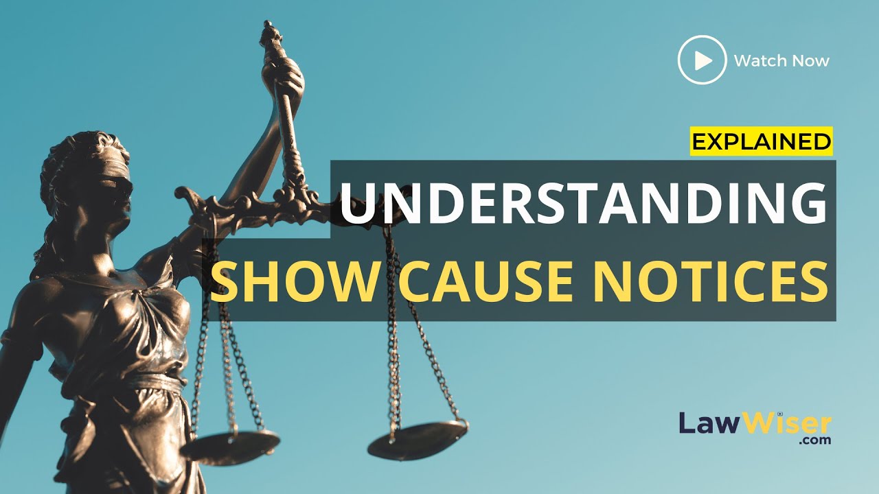 Understanding Show Cause Notices: SEBI vs PC Jeweller Case Explained