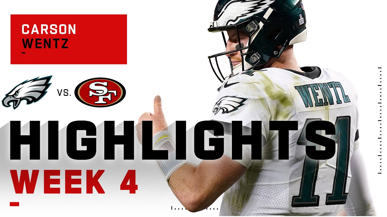 Carson Wentz Flies Away w/ 193 Passing Yds vs. 49ers | NFL 2020 Highlights