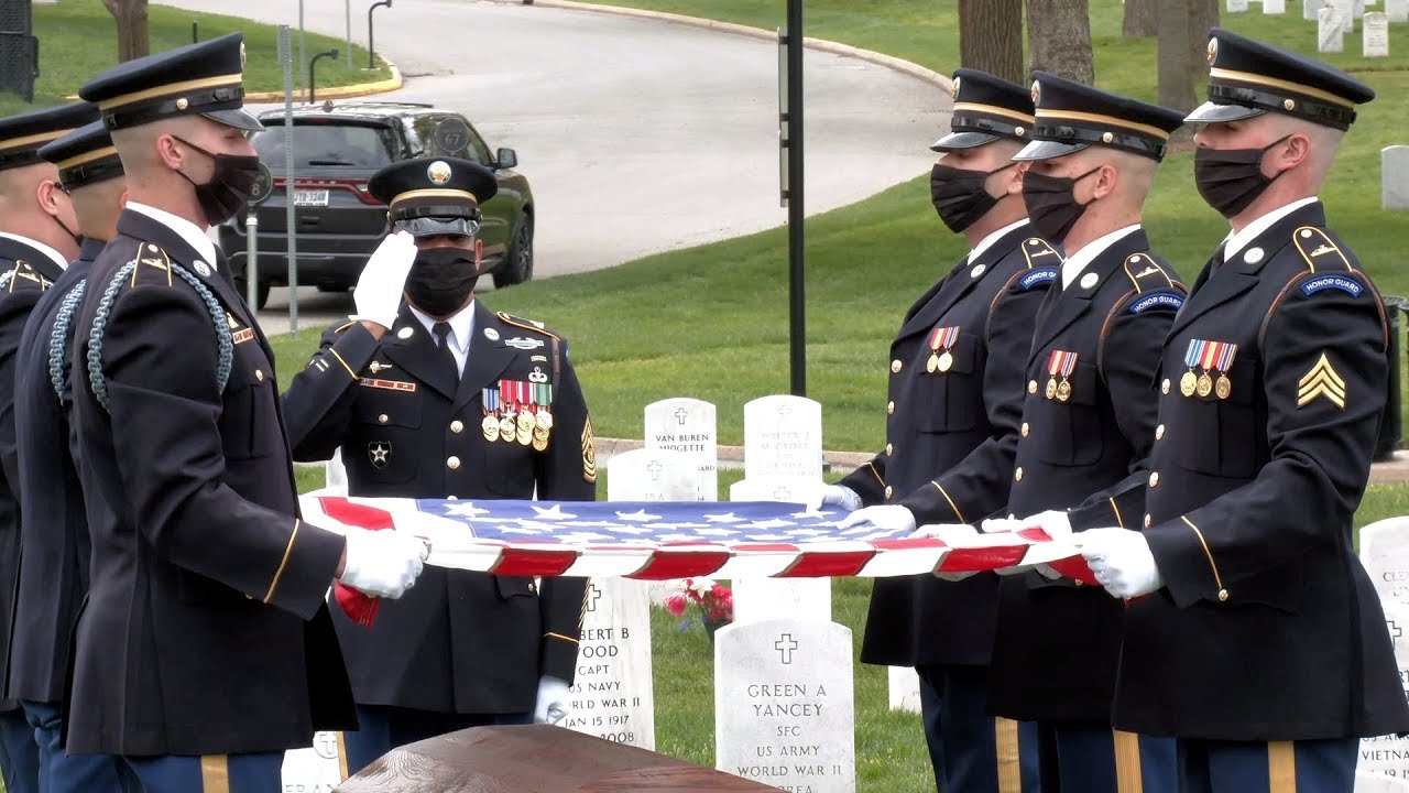 WWII Veteran Robert Belch's Full Honors Funeral