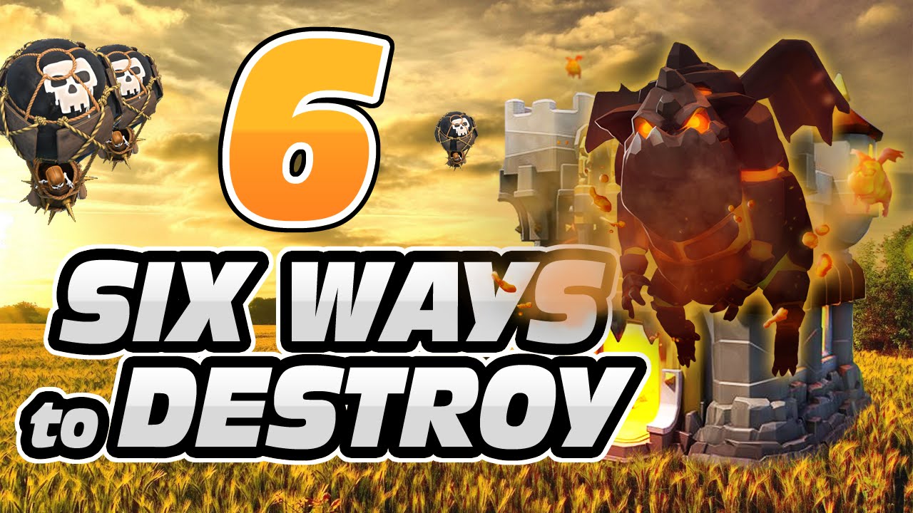 Clash of Clans: SIX METHODS TO DESTROY MAX TH9s WITH LALOON