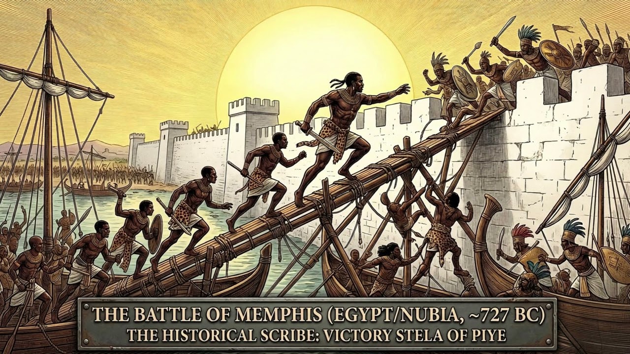 The Battle of Memphis - Epic Nubian War Music | King Piye’s Conquest