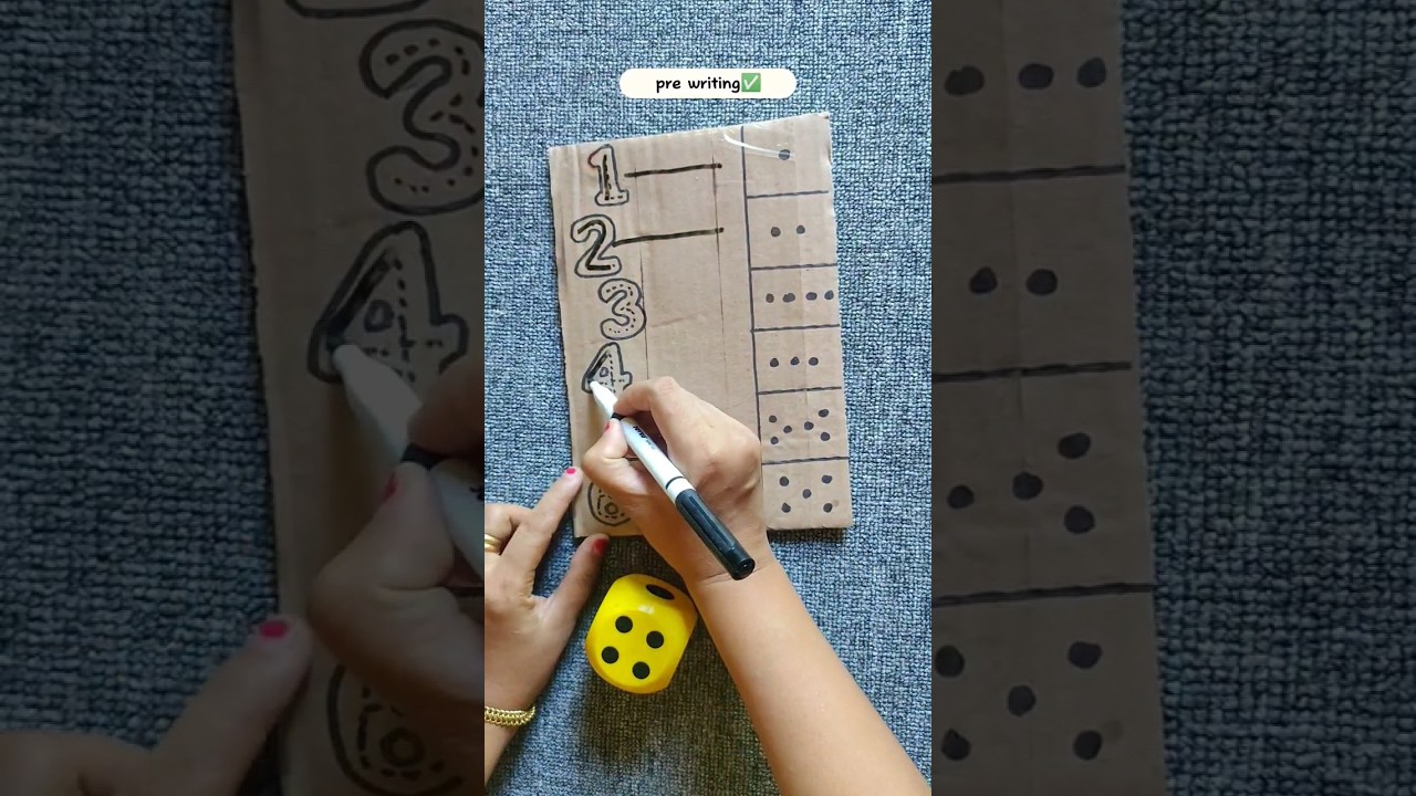 fune fine motor skill activity number at home