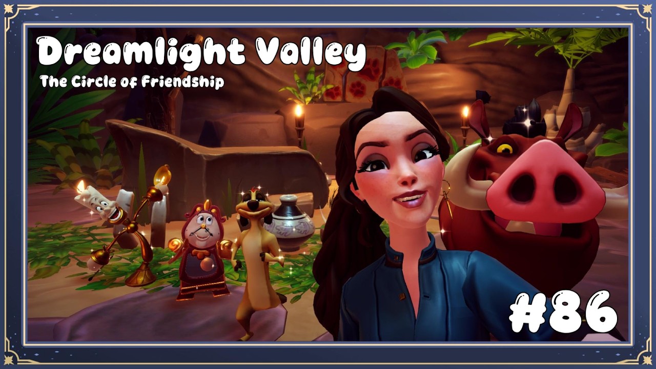 The Circle of Friendship 🕰️🌹🕯️| Dreamlight Valley | 86
