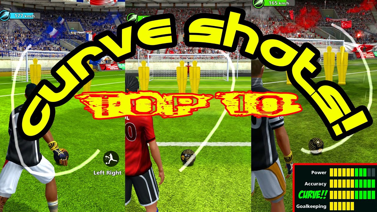 Football Strike - TOP 10 CURVE SHOTS