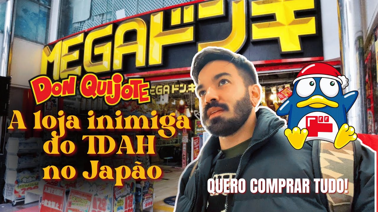 DON QUIJOTE: impossivel é ter foco!! VALIDANDO MINHA CHEGADA NA LOJA MAIS INSANA DO JAPÃO!