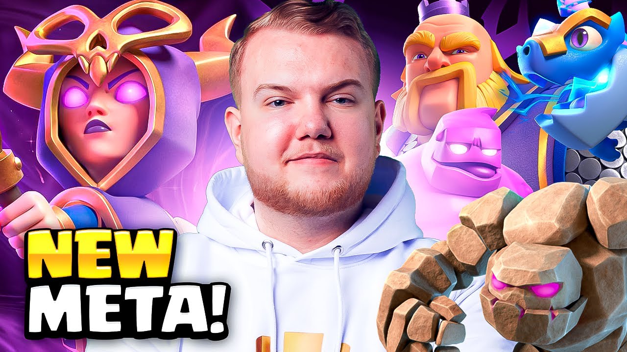 TOP 5 BEST NEW WITCH EVOLUTION DECKS IN CLASH ROYALE!