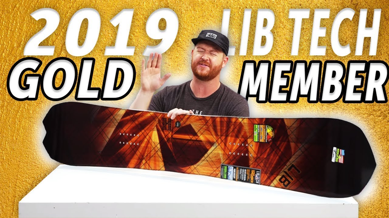 2019 Lib Tech T.Rice Gold Member Snowboard Review