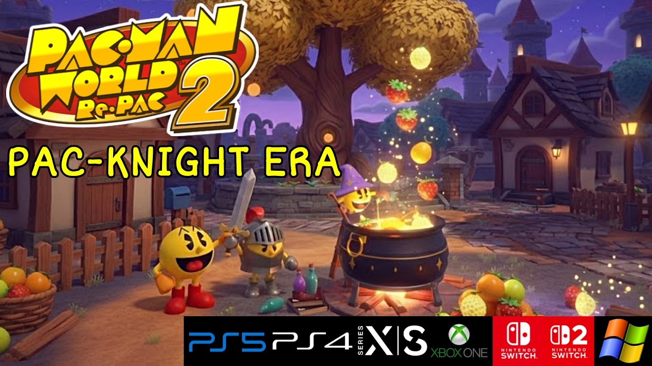 PAC-MAN WORLD 2 RE-PAC - PAC-KNIGHT ERA GAMEPLAY - KUKUWADEWI TV