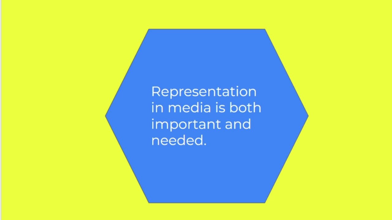 Representation in Media and Why It's Important