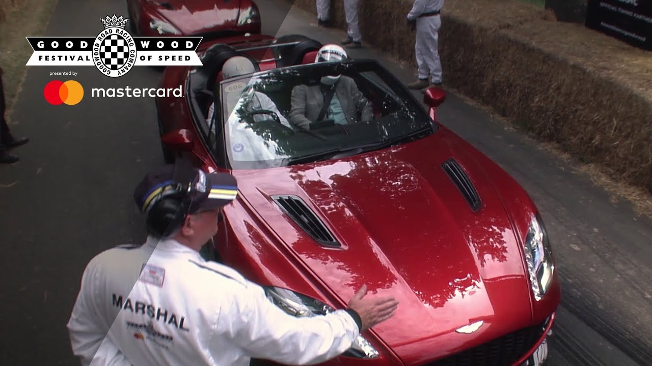 The incredible Aston Martin Vanquish Zagato Lava Collection together at FOS