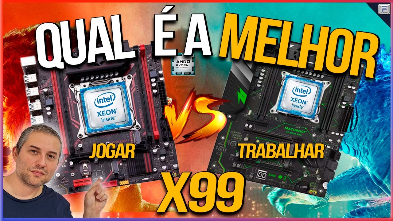 MELHORES X99 PARA XEON EM 2025 TRABALHAR E JOGAR