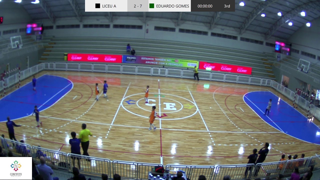 Liceu A x Eduardo Gomes - Futsal - Sub 10 Masculino- Circuito Escolar 2025