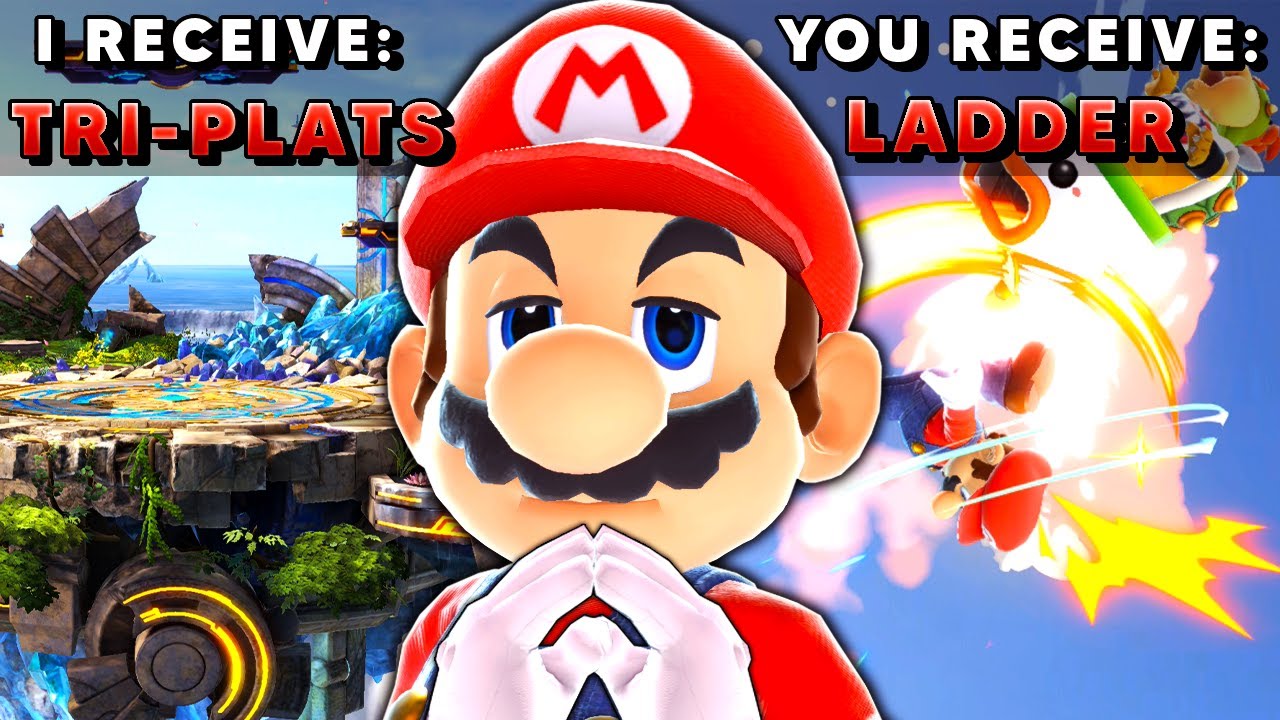 Mario's Elite Smash Ladder Adventure