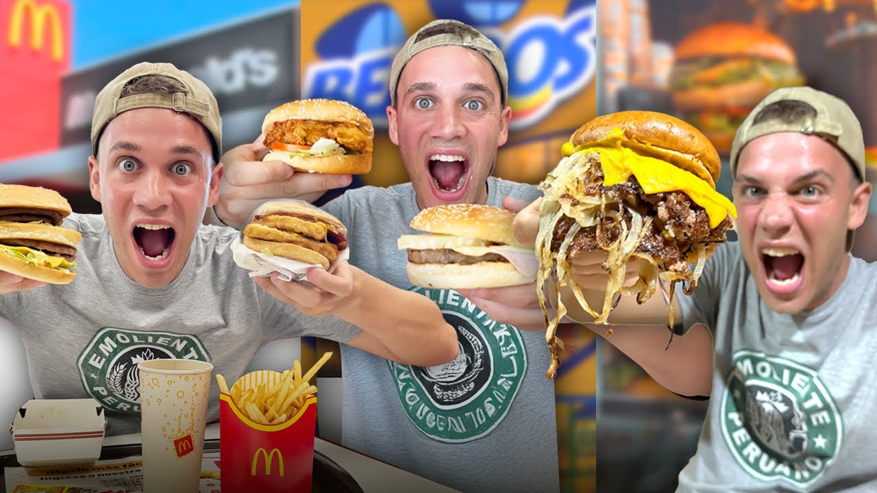 Hamburguesa BARATA S/5 vs CARA S/50 ¿Cuál es realmente mejor?