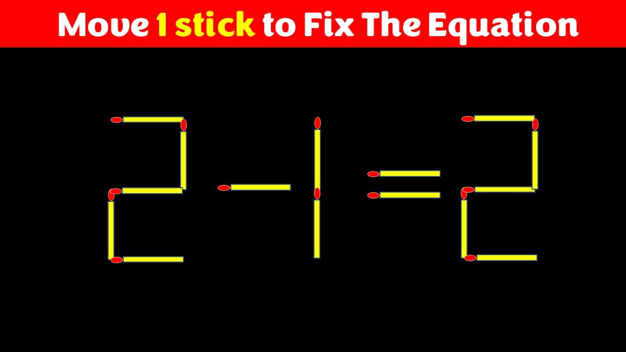 Brain Test - Improve IQ - Fix The Equation #matchstickpuzzle #simplylogical #braintest
