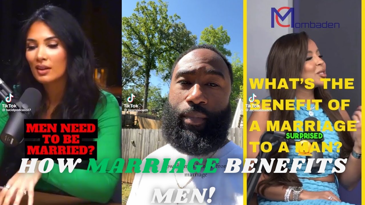Как брак может принести больше пользы мужчинам! Подборка TicTok