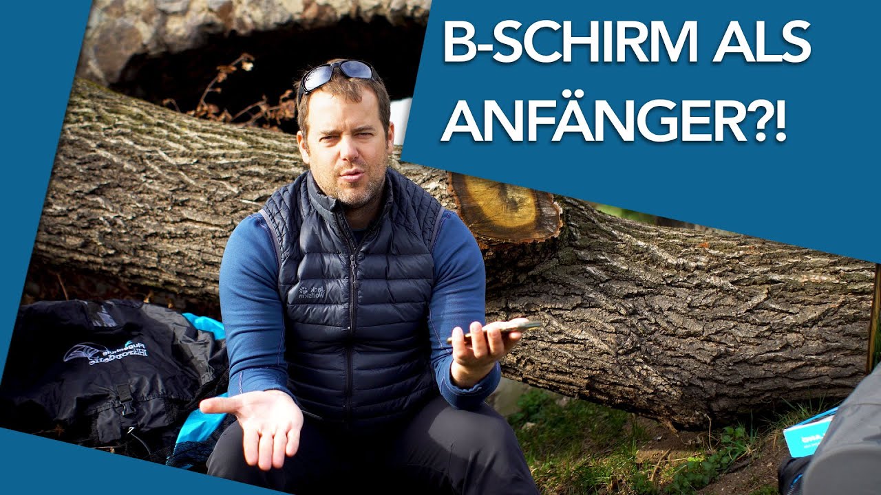 Als Anf&auml;nger DIREKT B-SCHIRM kaufen? B-Schirm UNTERSCHIEDE? | Flugschule Hirondelle, Weinheim