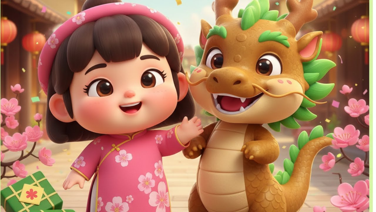 Be Ti and the Earth Dragon – A Magical Journey to Welcome Lunar New Year | 3D Kids Animation