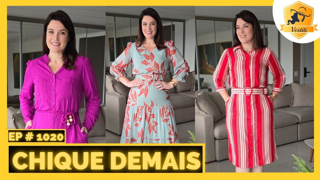 VESTIDOS LINDOS E SOFISTICADOS MODA CRISTÃ LA SÉVE #1020