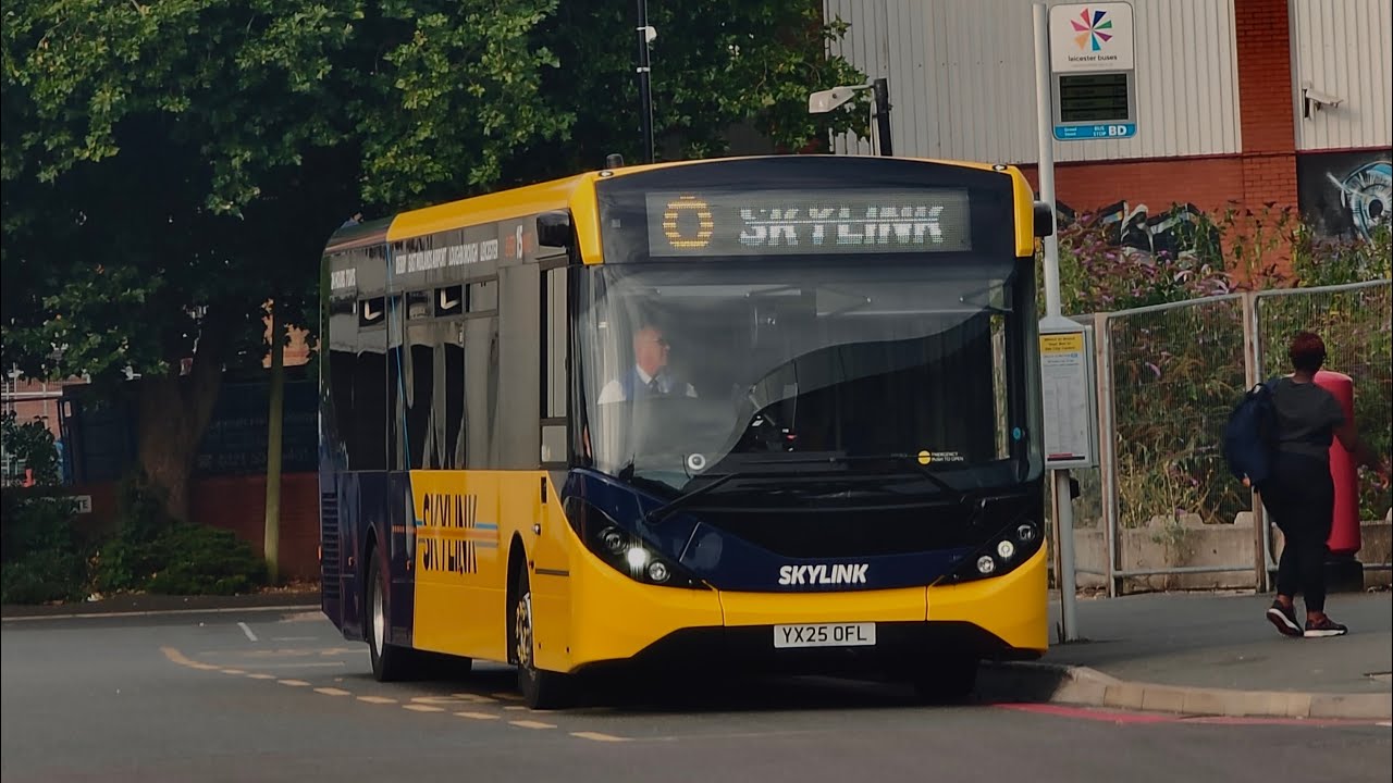 Ride on Kinchbus ADL Enviro 200MMC 339 (YX25 OFL) SkyLink Derby
