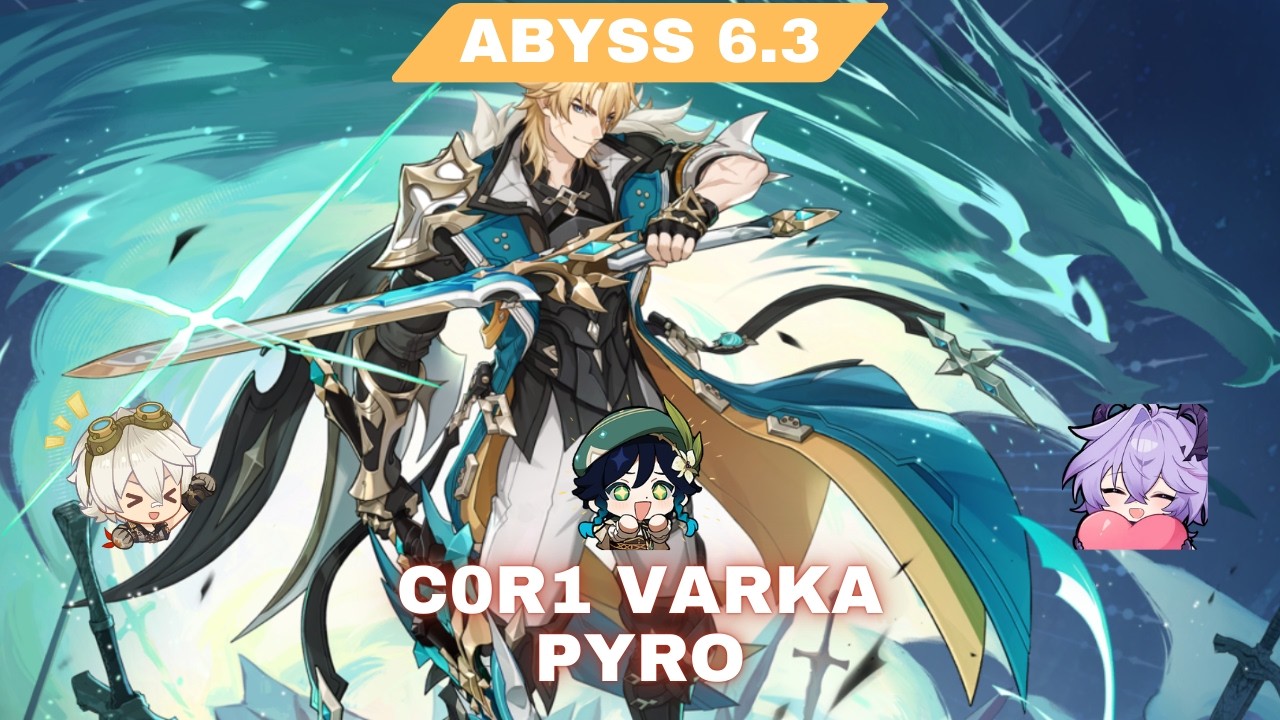 Spiral Abyss 6.4 C0R1 Varka Pyro 162s