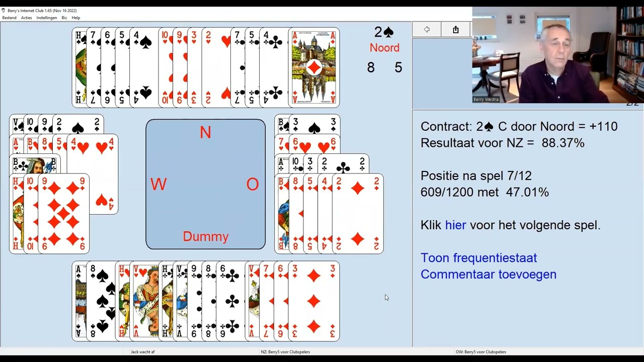 Speel Bridge met Berry, aflevering 36