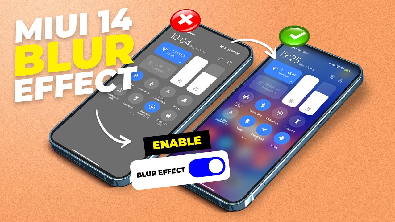 Remove GREY BACKGROUND in MIUI 14 Control Centre | Enable Blur Effect MIUI 14 Control Centre