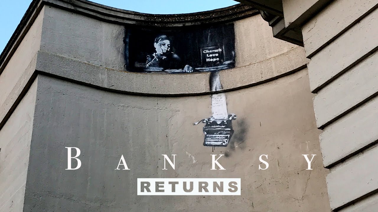Banksy Returns! Reading Prison Graffiti and more