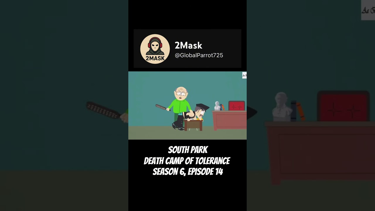 South Park Mr Slave gets punished 