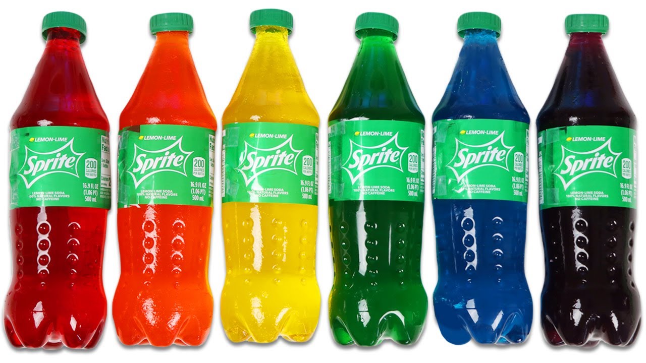 How to Make Rainbow Gummy Sprite Bottles!